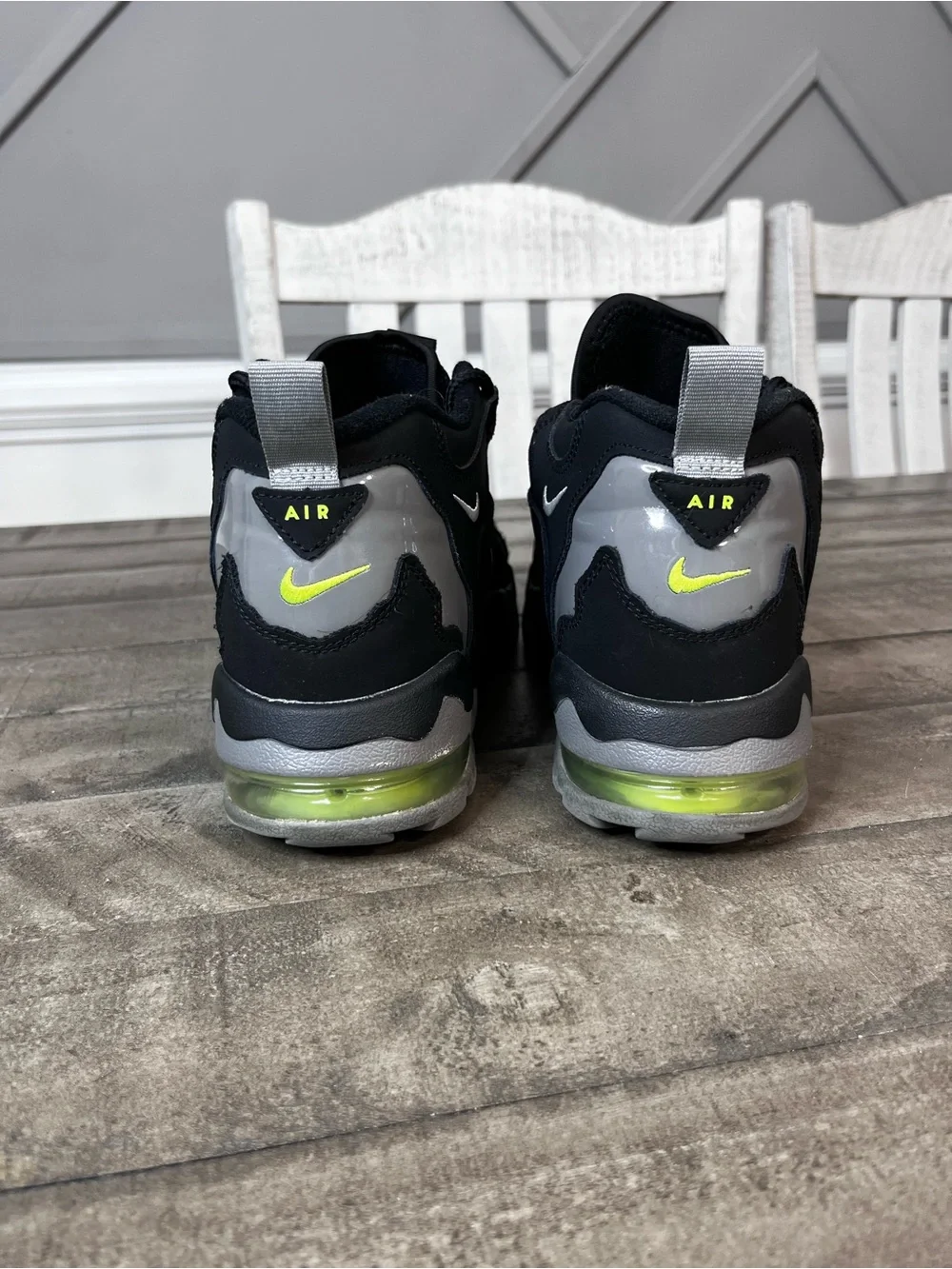 Nike Air DT Max '96 Deion Sanders Black Grey Sz 10
